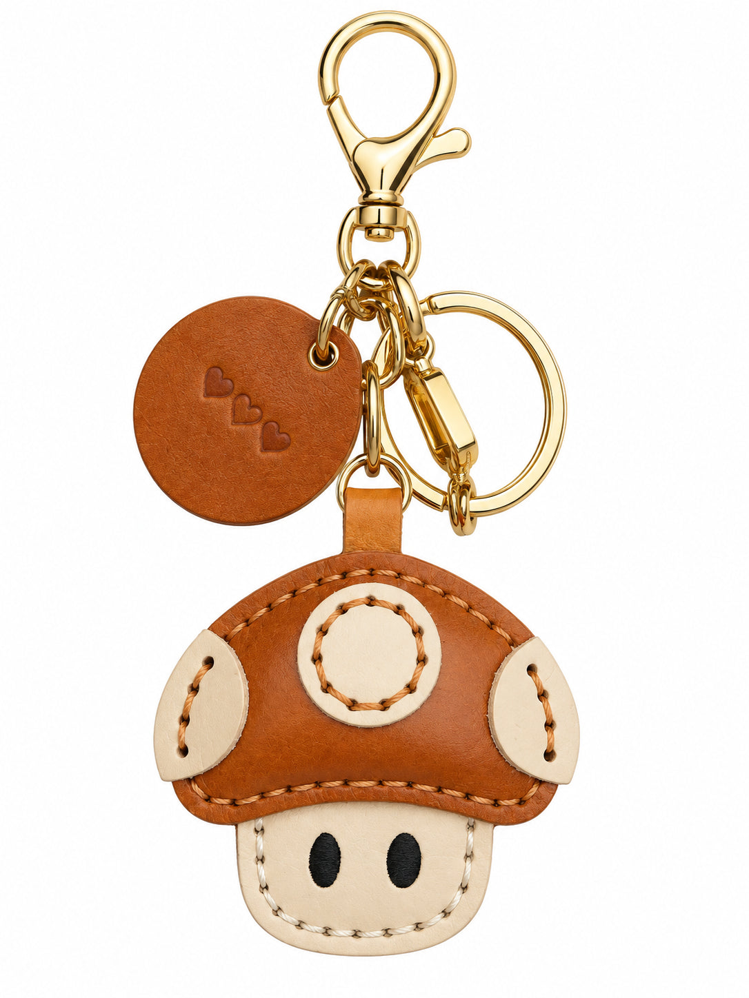 Portachiavi YNot? Donna con Fungo e Cuori – Charm Decorativo per Borsa e Chiavi
