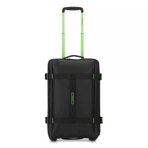Trolley cabina compatto con ruote e manico telescopico pratico NERO TU | Giò Fashion