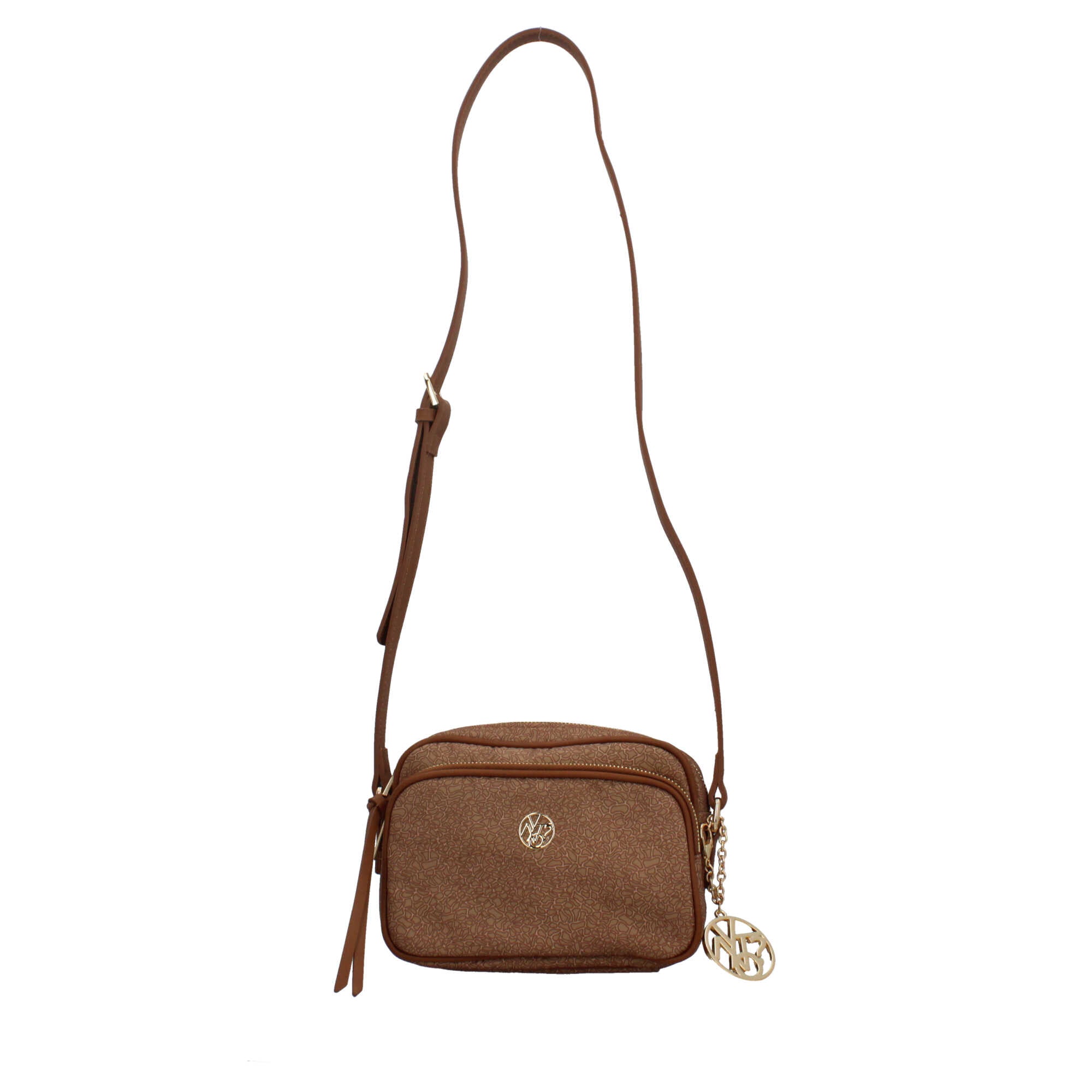 Borsa a tracolla YNot dal design elegante e funzionale Marrone TU | Giò Fashion