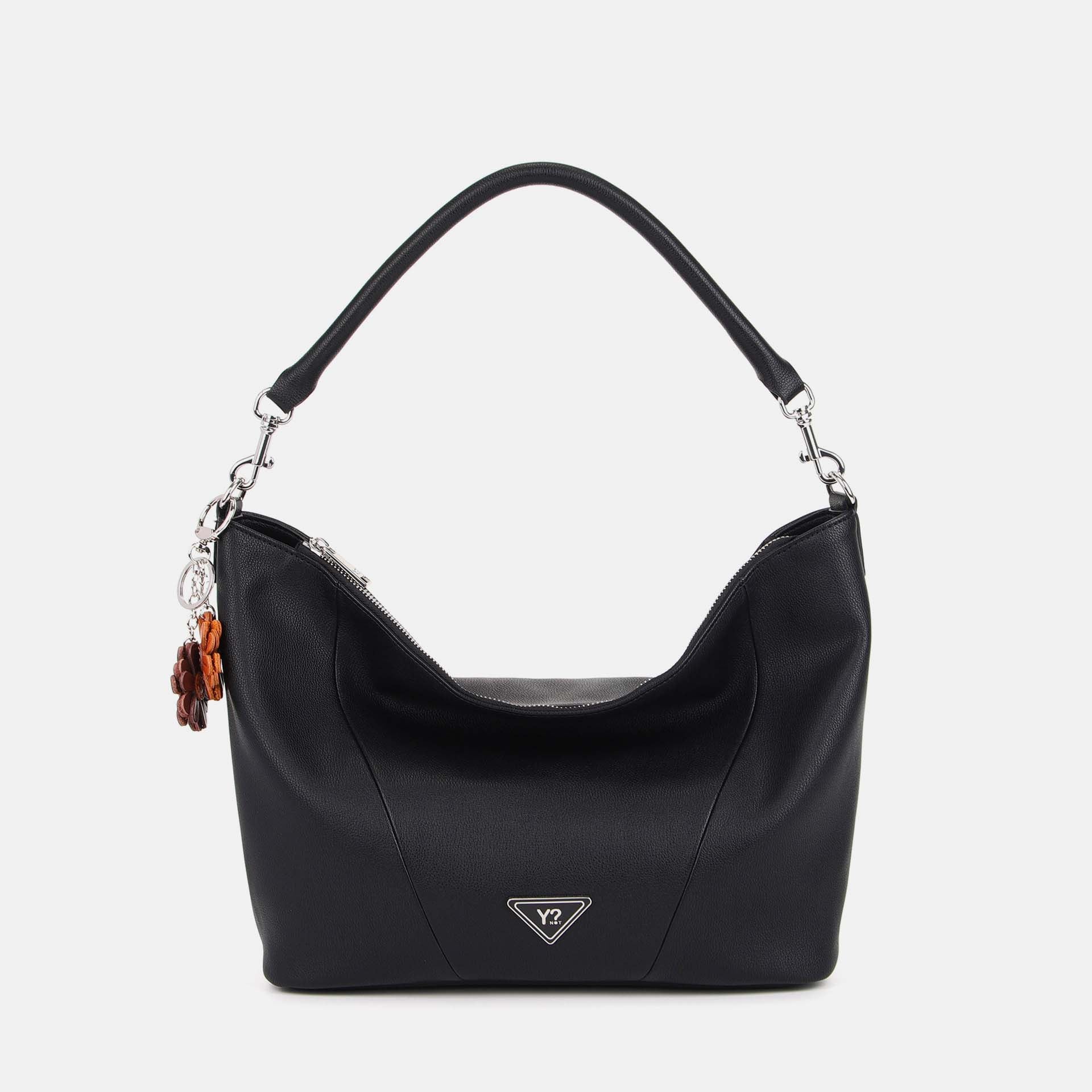 Y-Not Borsa con Manico Feel Nero TU | Giò Fashion