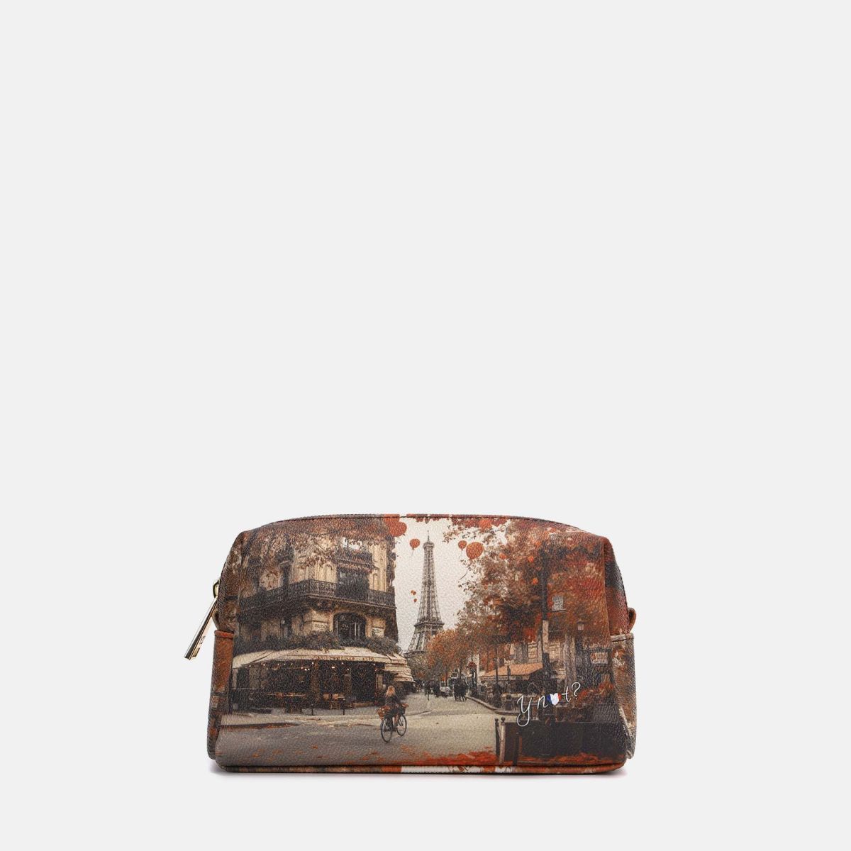 Ynot? Yes Bag Beauty Case Donna in Ecopelle con Zip