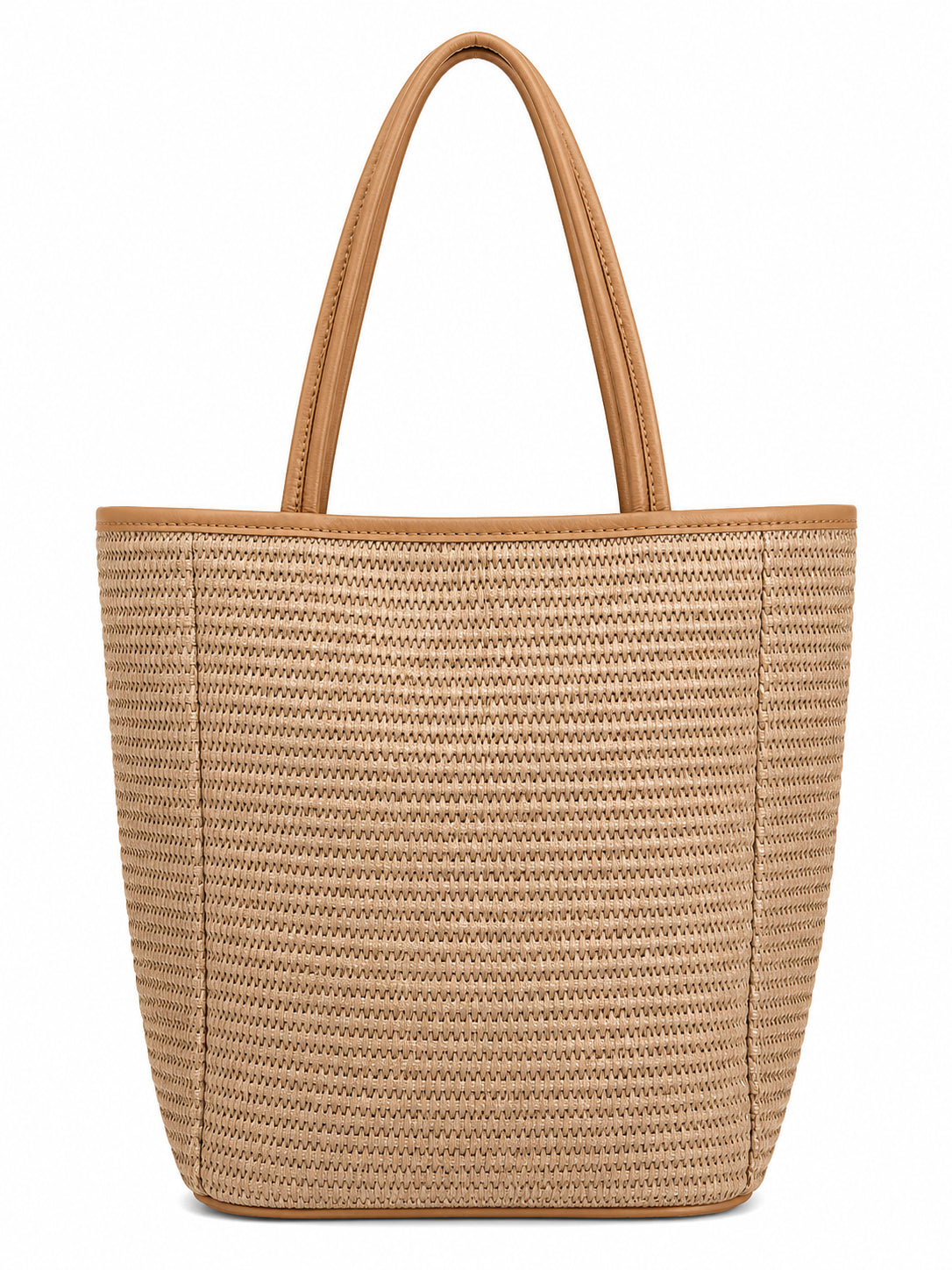 Borsa Mare Shopping Intrecciata Donna con Doppi Manici