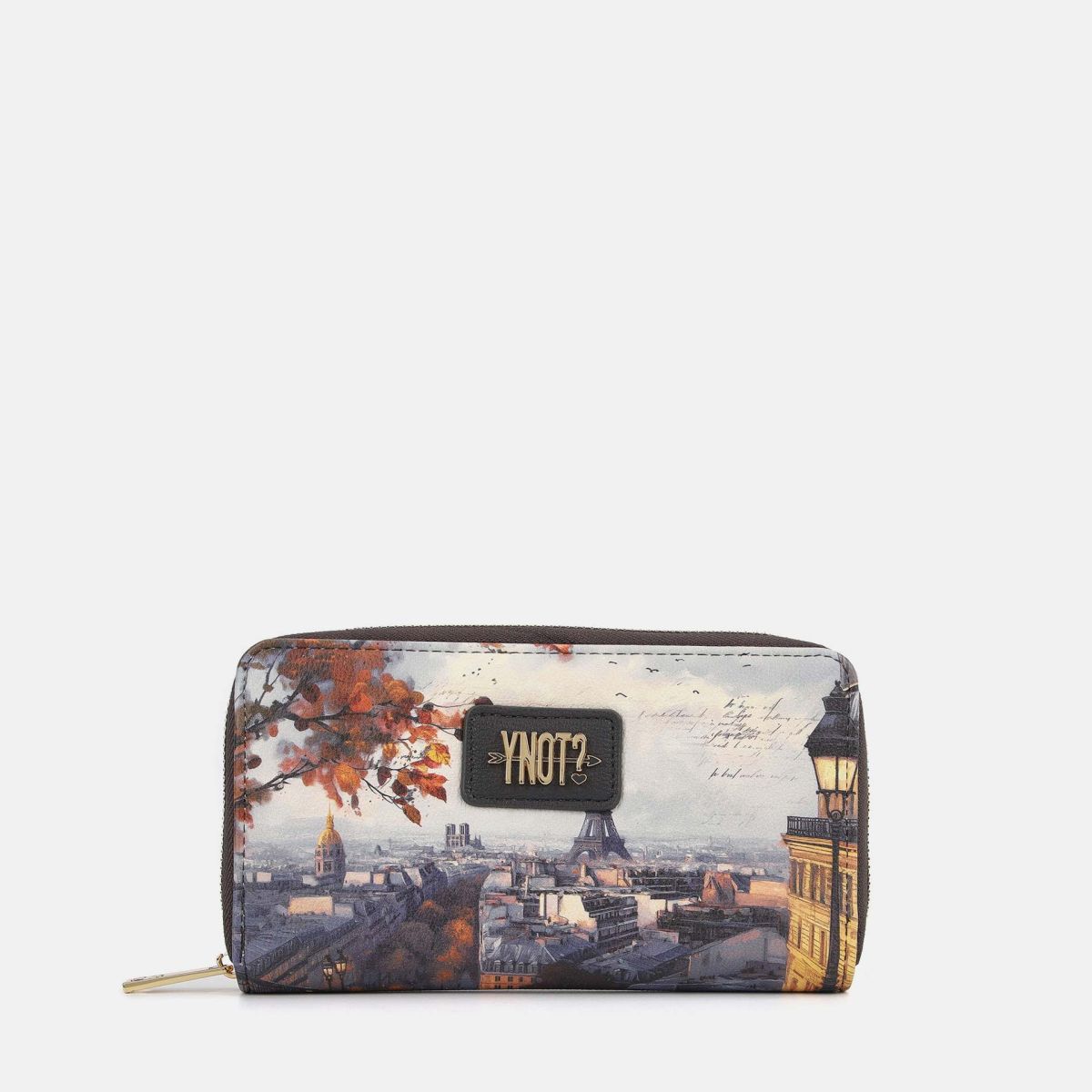 Portafoglio Donna City Painted con Zip