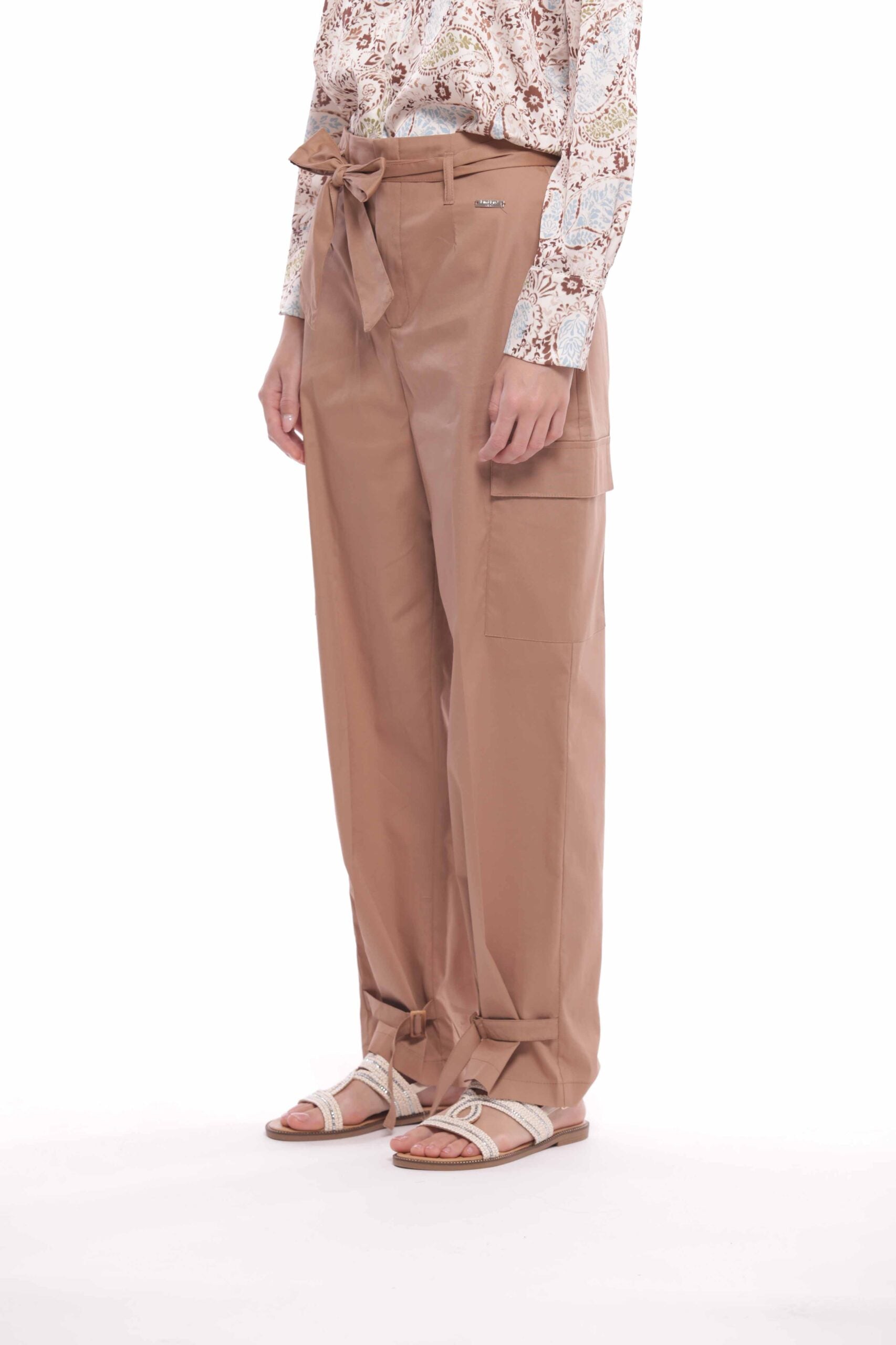 Pantalone con cintura e tasche laterali Mimi Mua