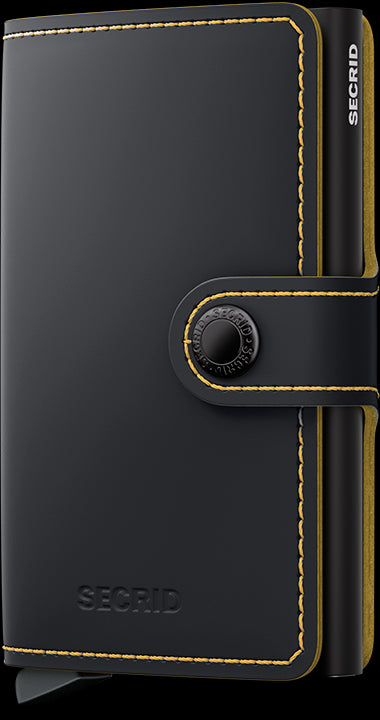 Portafoglio Secrid Miniwallet in pelle con protezione RFID