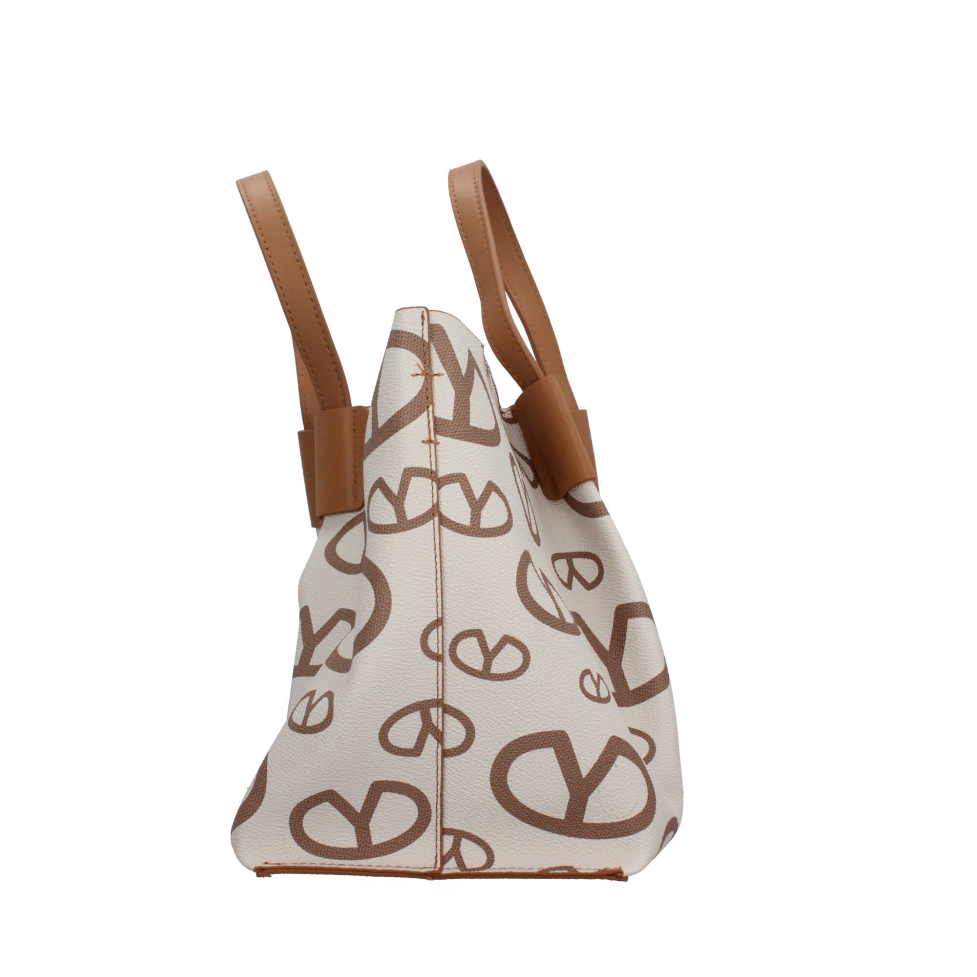 Borsa a mano con chiusura zip e tracolla removibile Y Not Beige TU | Giò Fashion