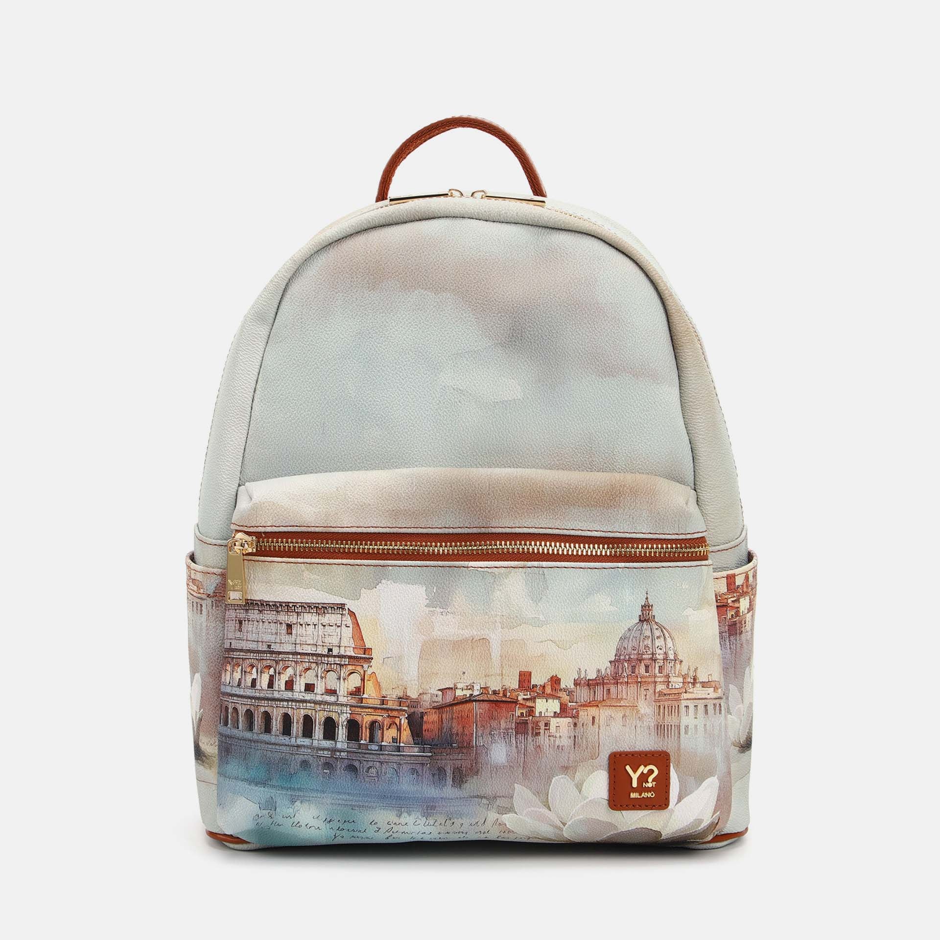 Y-Not Zaino Grande YesBag Rome Lotus TU | Giò Fashion