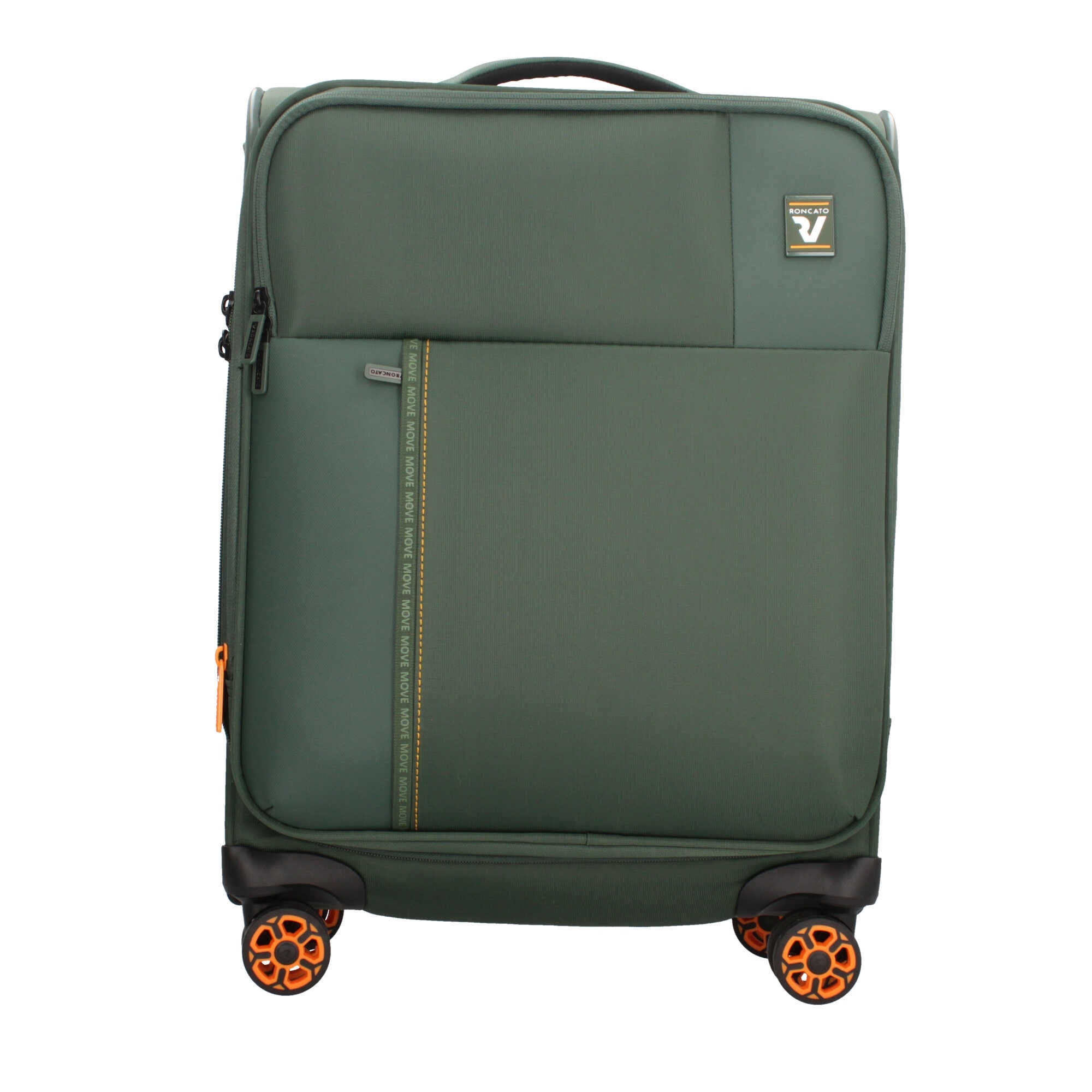 Trolley Cabina Roncato 55 cm con Quattro Ruote VERDE TU | Giò Fashion