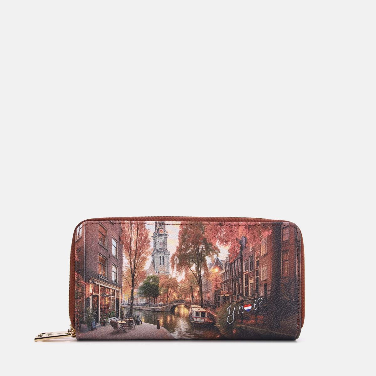 Ynot? Yes Bag Portafoglio Donna con Chiusura Zip