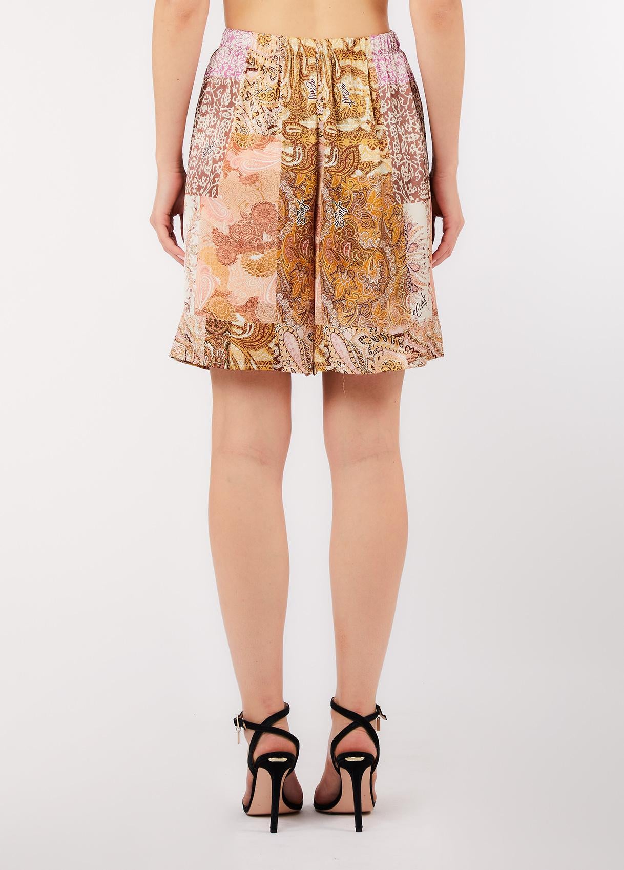 Gonna Liu Jo Donna con Stampa Paisley Patchwork
