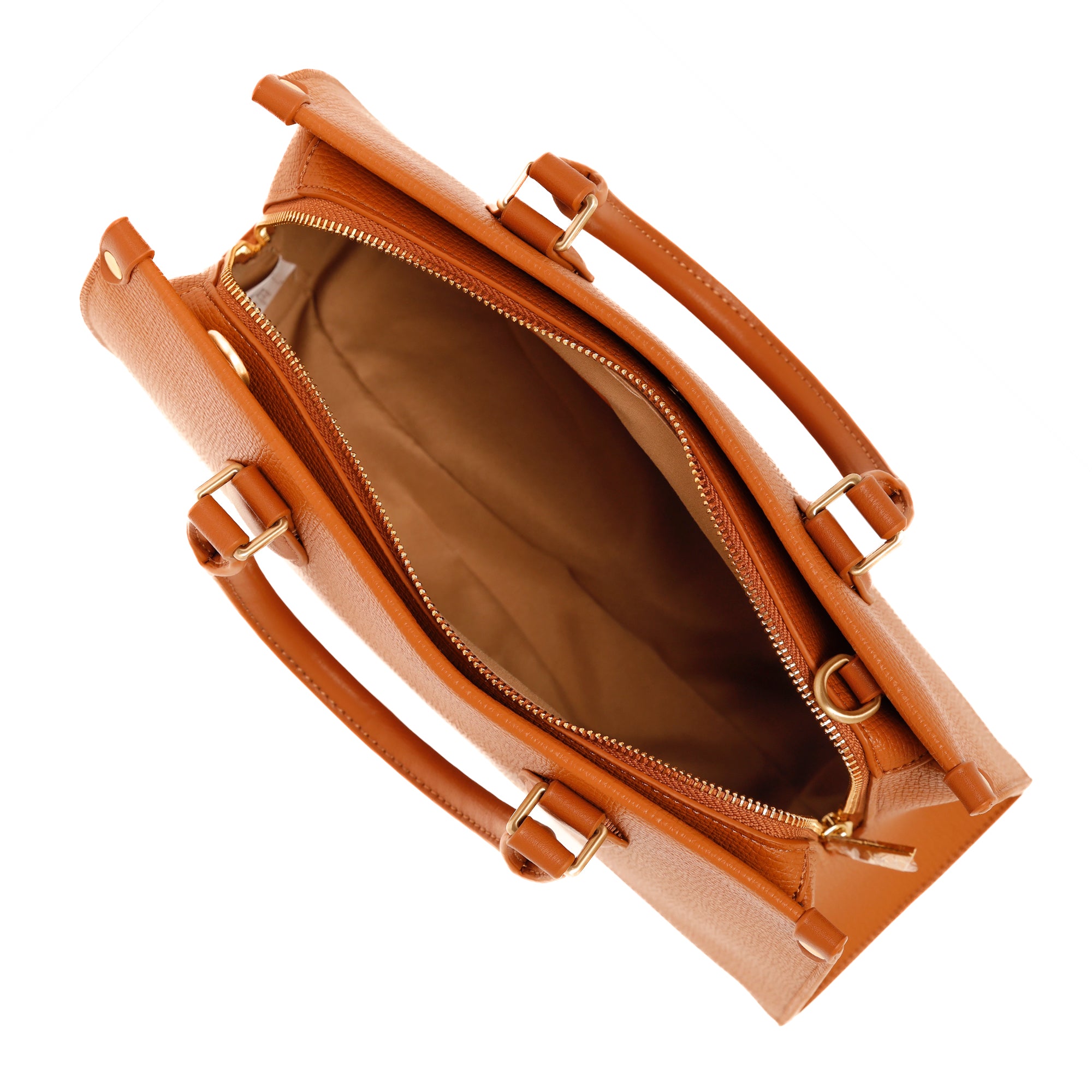 Borsa a mano Byblos donna compatta con tracolla regolabile e accessorio coordinato TAN TU | Giò Fashion