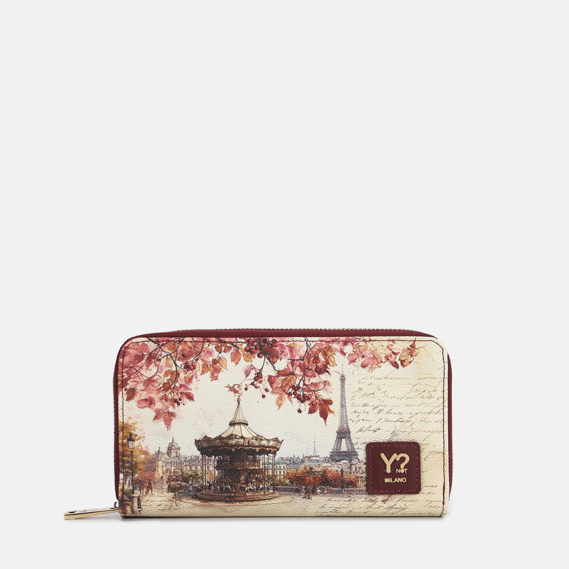 Ynot? Yes Bag Portafoglio Donna Grande in Ecopelle