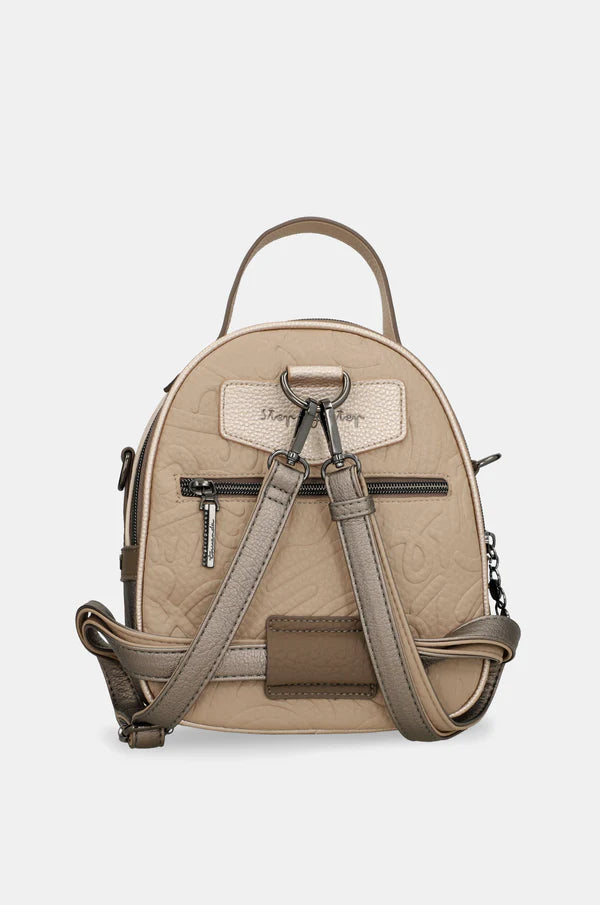 Borsa tracolla donna Anekke con manico superiore e zip Beige TU | Giò Fashion