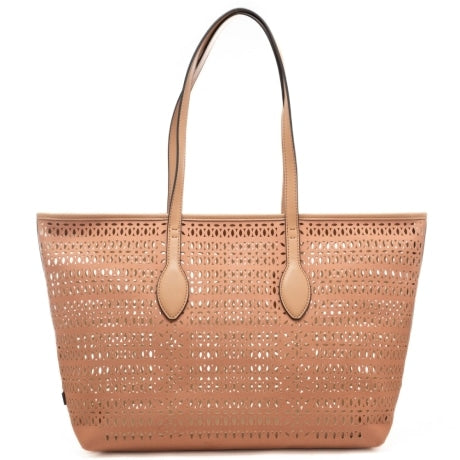 Pochette a Tracolla Gianni Chiarini Mashup in canvas crochet Rosa TU | Giò Fashion