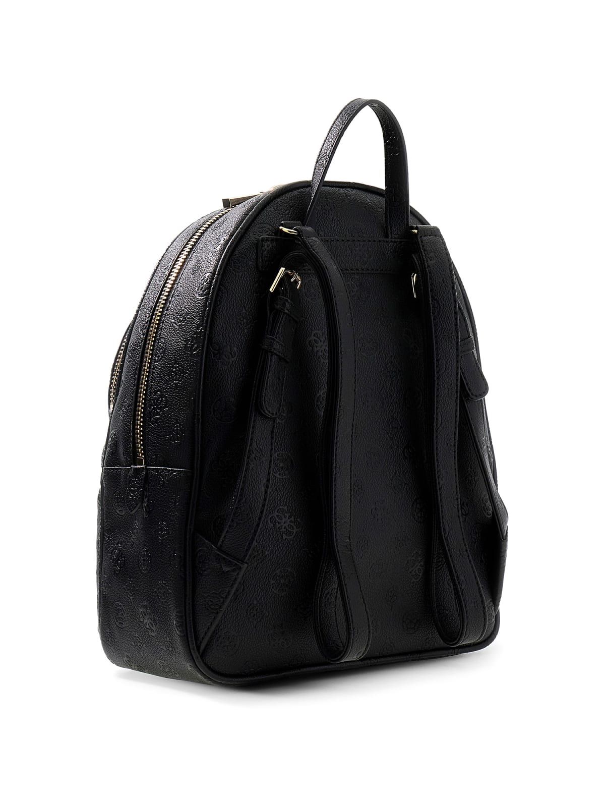 Zaino Guess donna logo emboss con zip e tasche multiple