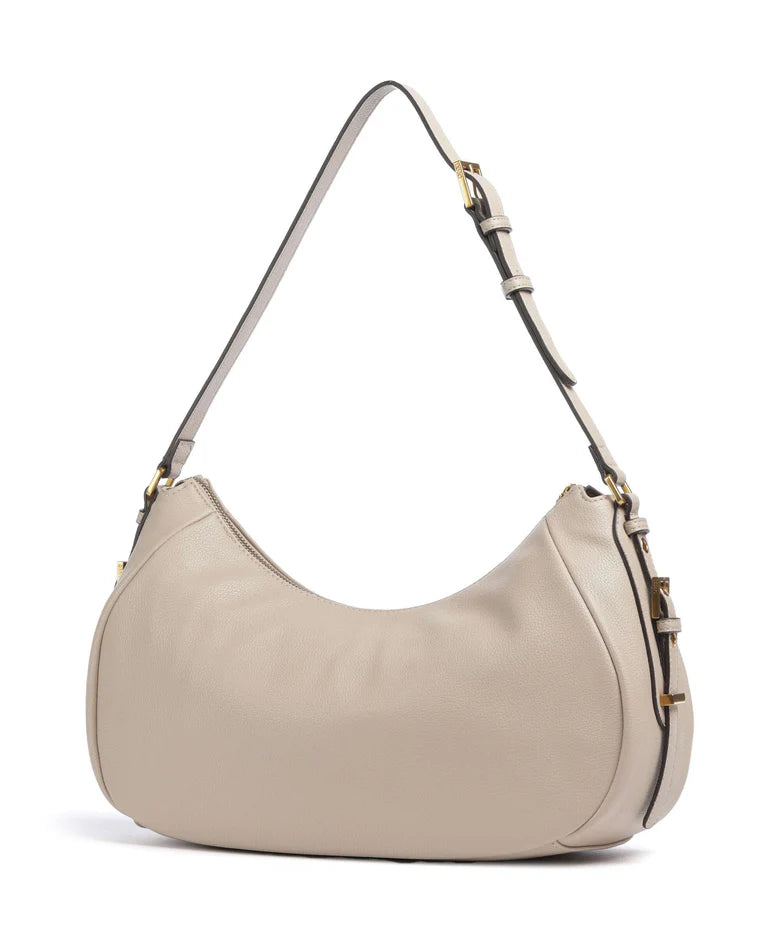Borsa a Spalla Donna Liu Jo in Pelle con Tracolla Regolabile Beige TU | Giò Fashion