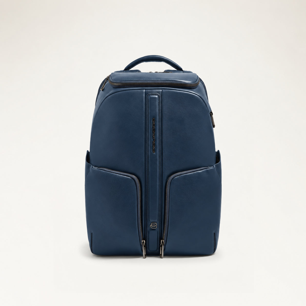 Zaino Porta PC 15,6" in Pelle con Tasche Frontali