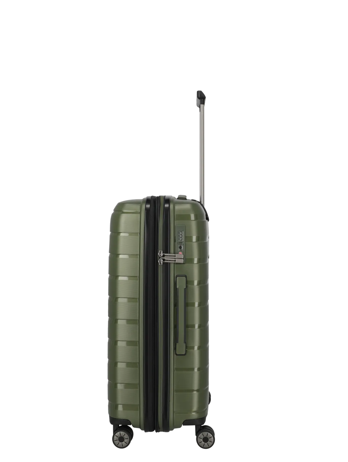 Valigia rigida Travelite Air Base M espandibile con TSA e ruote doppie Verde TU | Giò Fashion