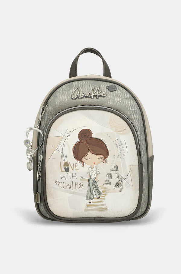 Zaino donna Anekke con tasche e chiusura zip stile urbano