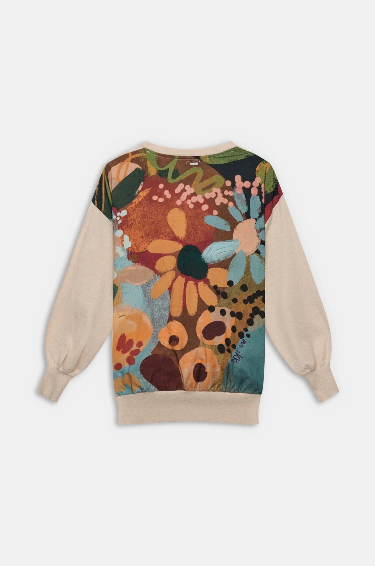 Maglione Donna Anekke in Maglia Fine con Dettagli Ricamati
