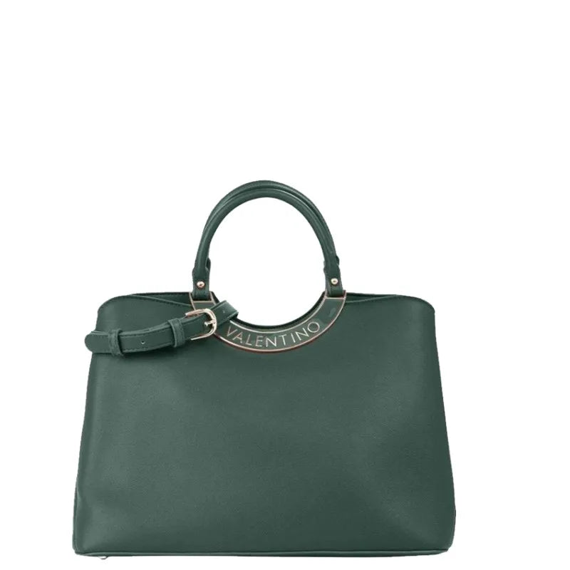 Valentino borsa a mano Wendy con manici rotondi VERDE SCUR TU | Giò Fashion
