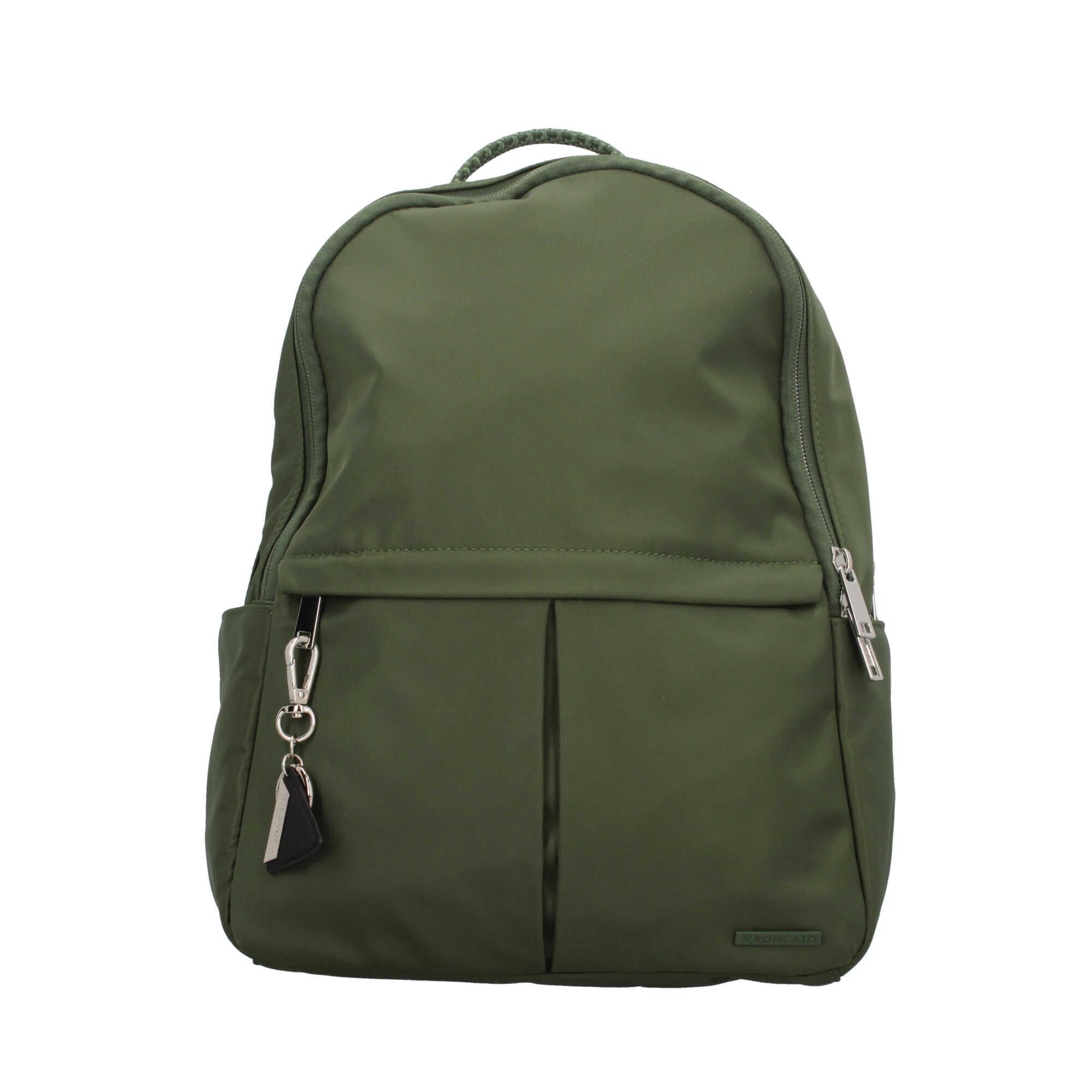 Zainetto Grande Roncato con 2 Scomparti VERDE MILI TU | Giò Fashion