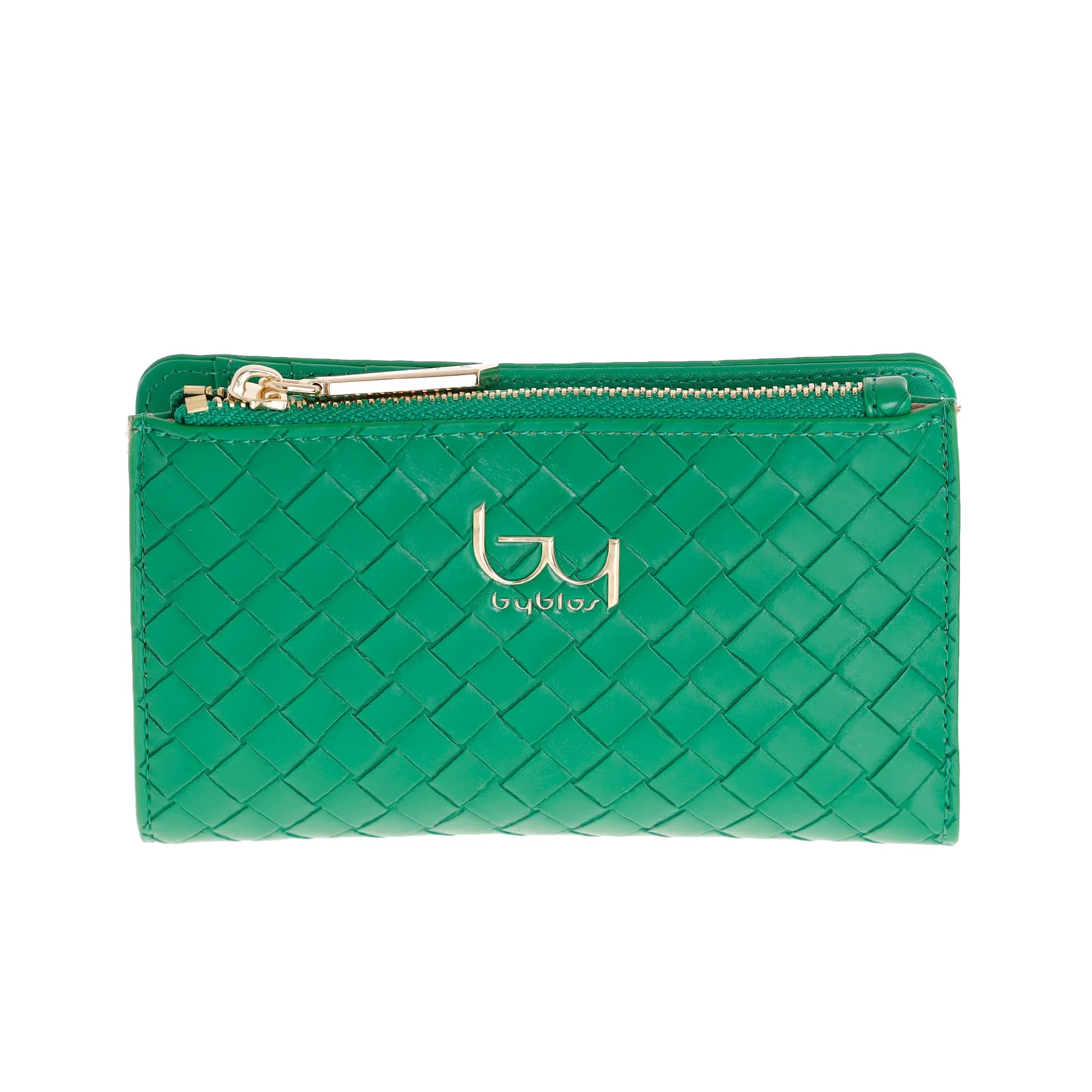 Portafoglio Donna By Byblos Bliss Intrecciato Compatto con Zip