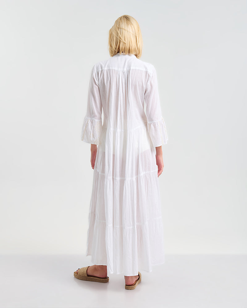 Ble Resort Collection Abito Lungo con Dettagli
