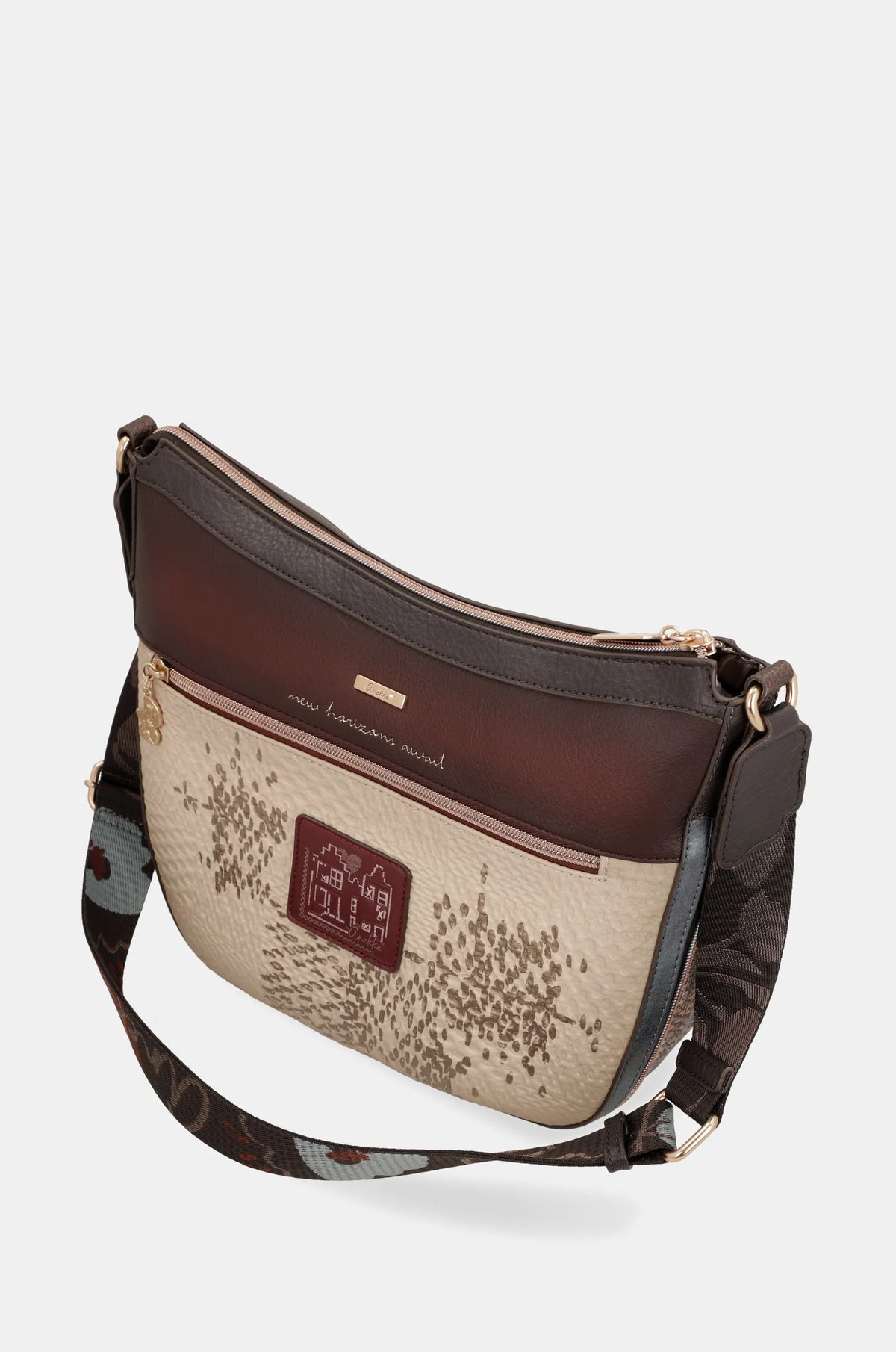Borsa a Tracolla Donna Anekke Media Espandibile