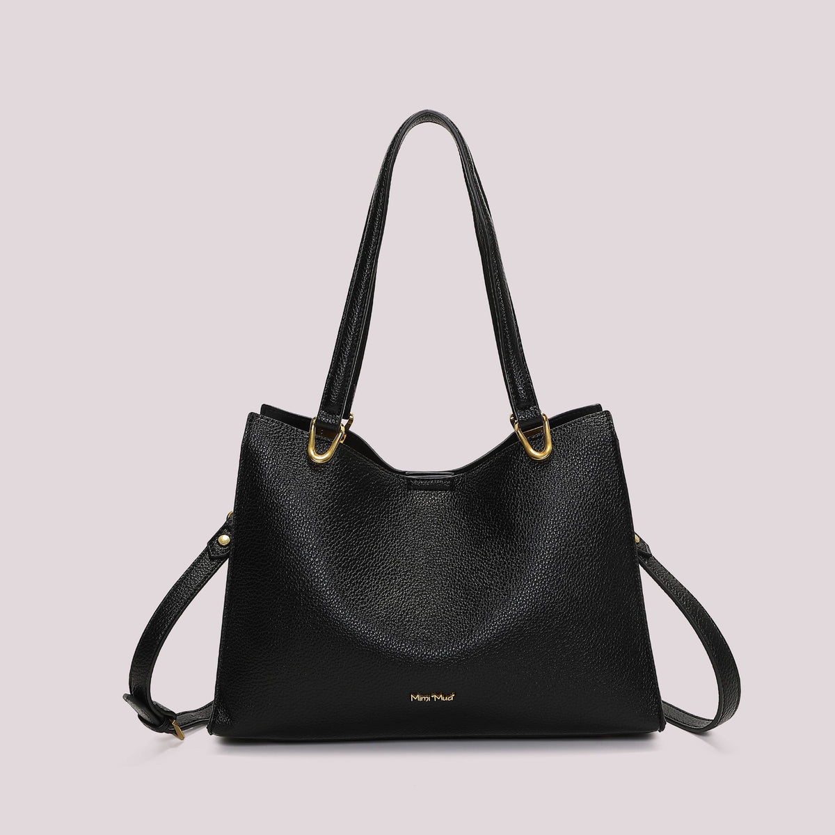 Borsa Shopping Donna Mimi Mua con Dettagli Satinati