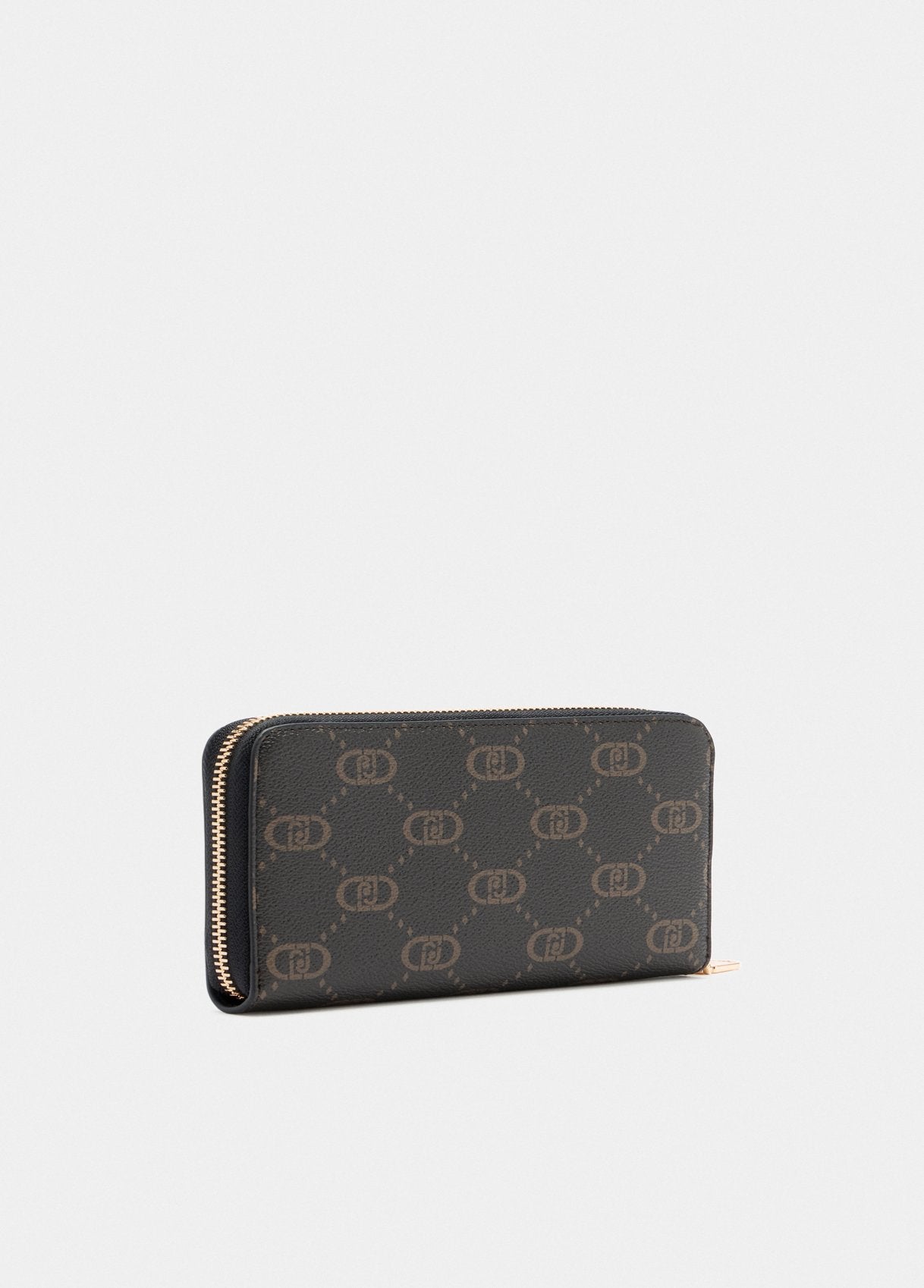 Portafoglio Liu Jo elegante con zip e logo all over