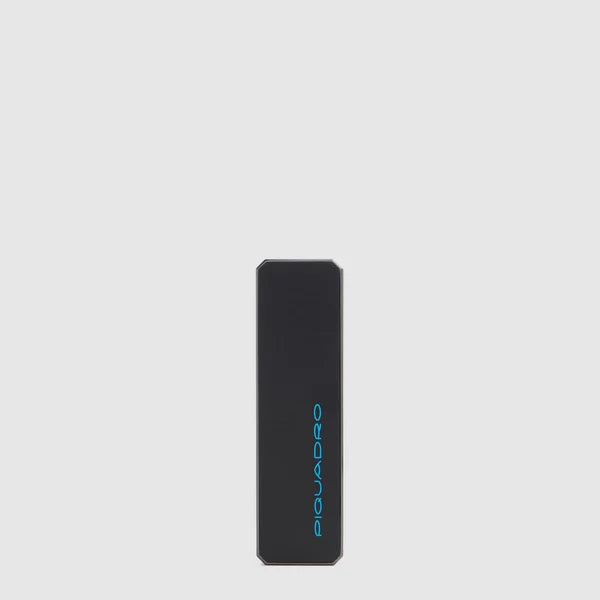 Portachiavi Blue Square in Pelle con Tracker