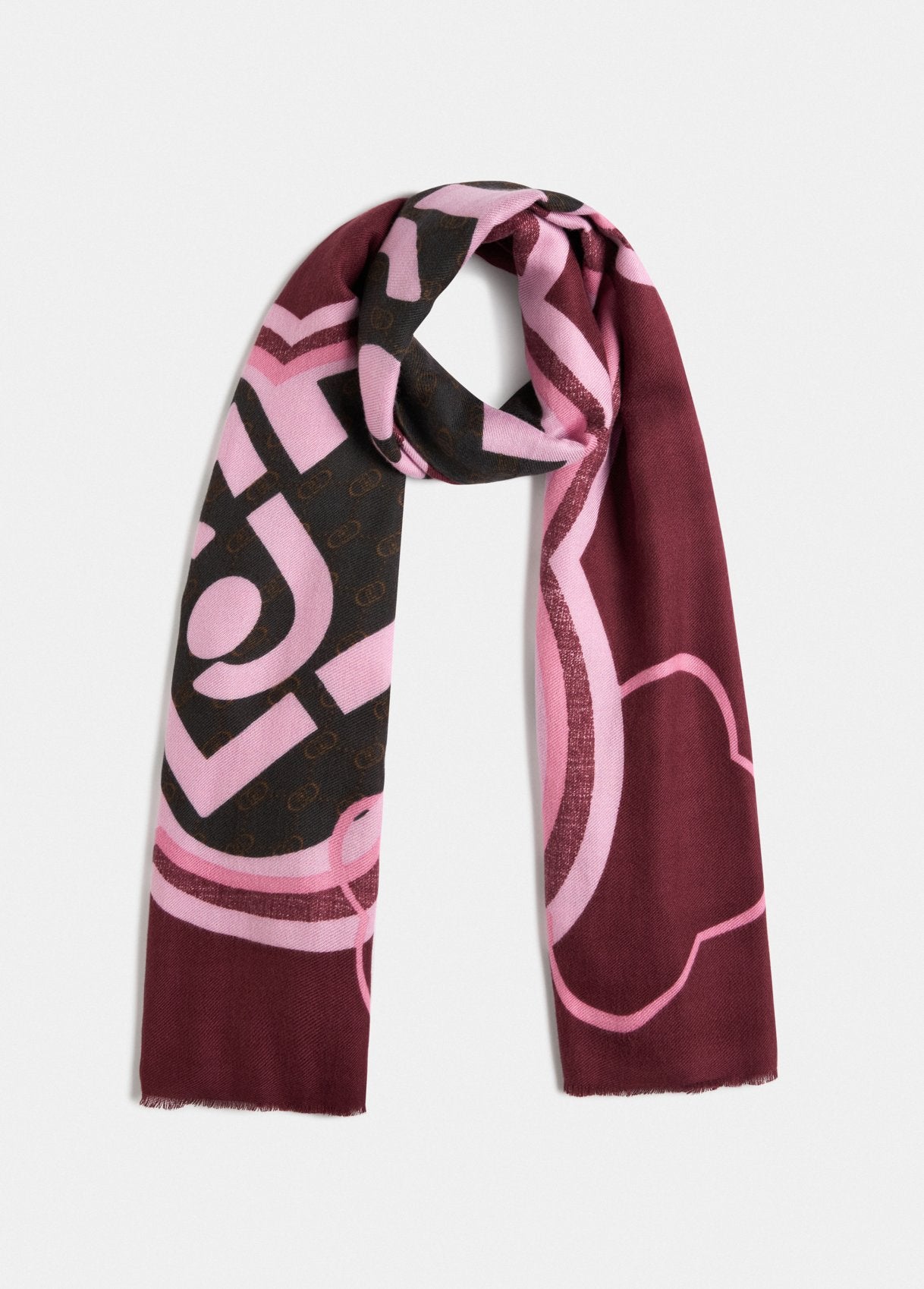 Liu Jo foulard con maxi logo grafico