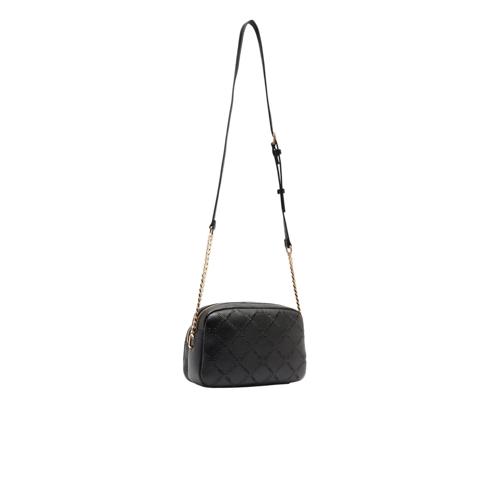 Borsa a tracolla Liu Jo media con motivo rombi