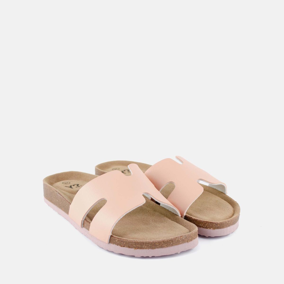 Ciabatte donna Y Not fascia sagomata design moderno comfort quotidiano Rosa 38 | Giò Fashion