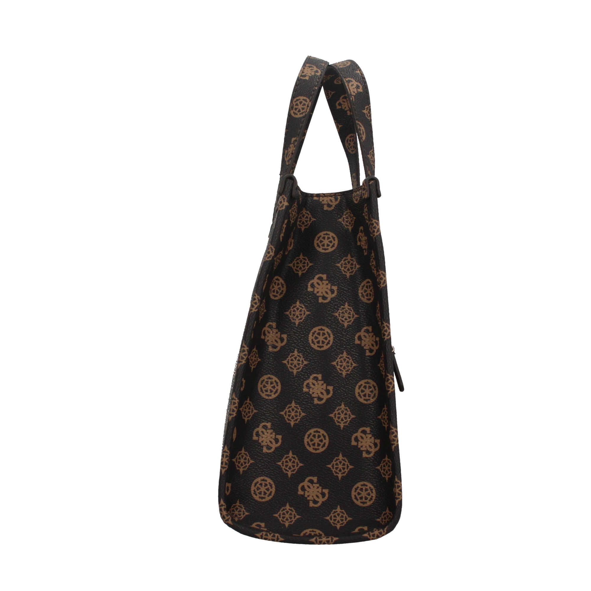 Borsa a Mano Guess con Stampa Logo All Over