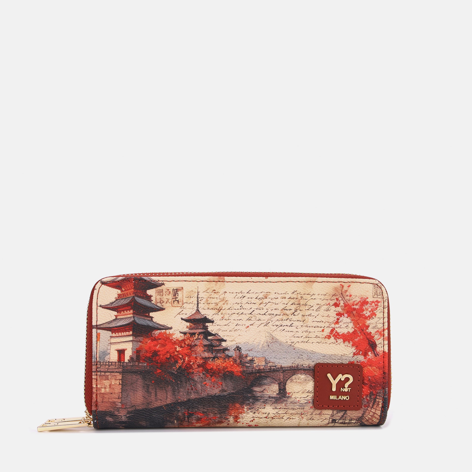 Ynot? Yes Bag Portafoglio Donna con Chiusura Zip