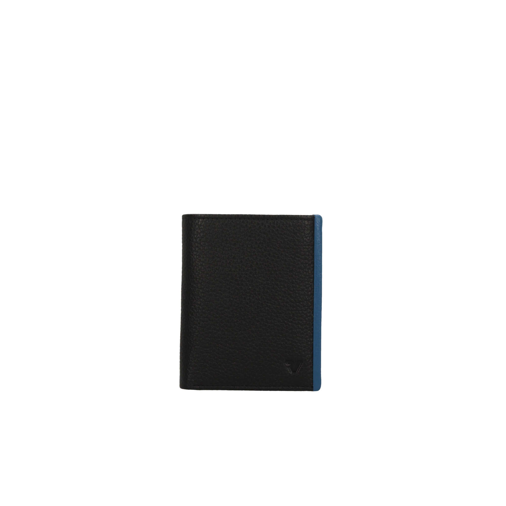 Porta carte di credito Iron Roncato NERO/BLU TU | Giò Fashion