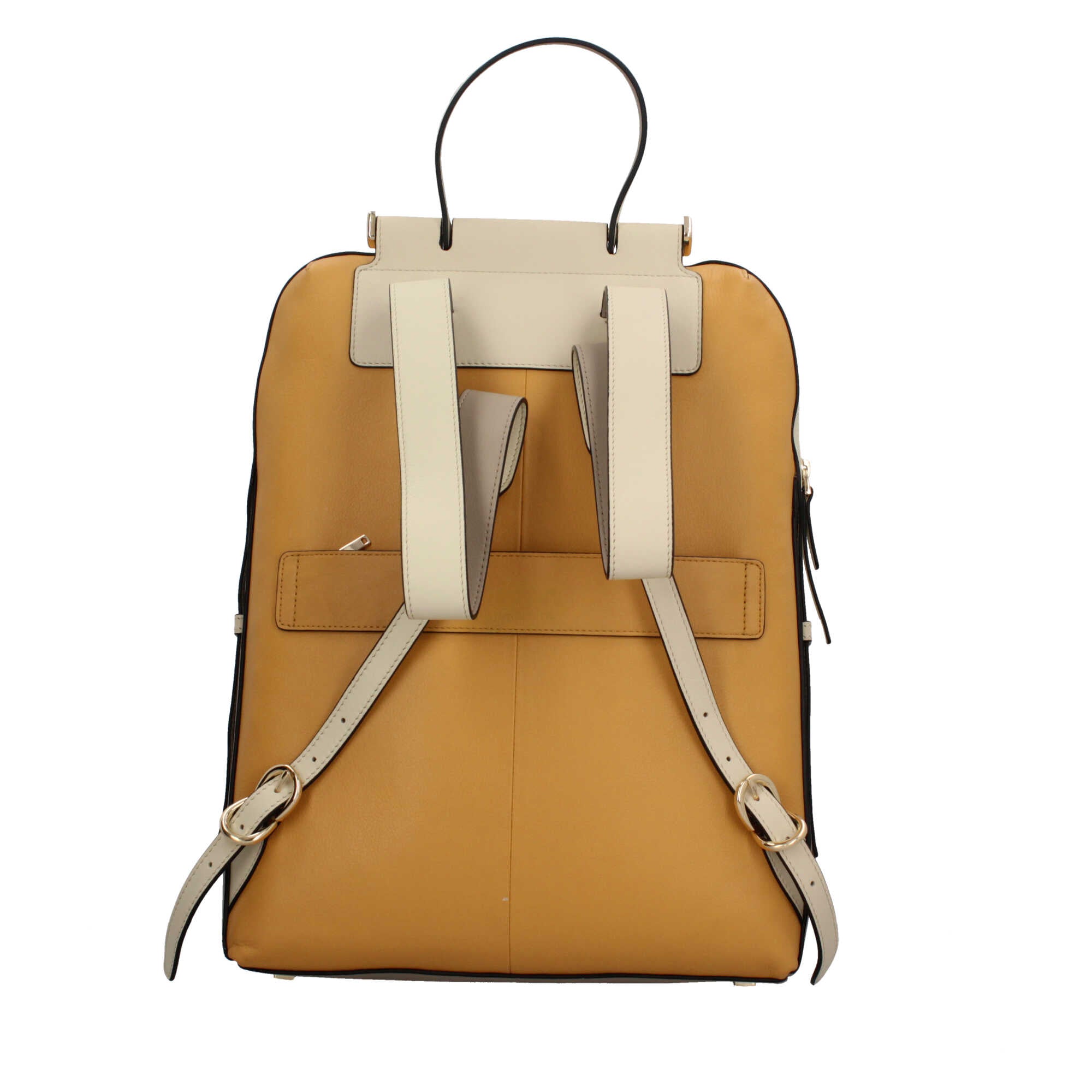 Piquadro zaino porta PC 14" in pelle con protezione antiurto