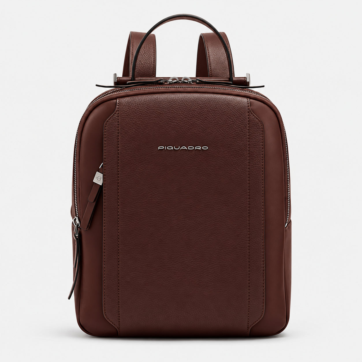 Piquadro zaino in pelle con scomparto per iPad Pro 12.9" e protezione RFID
