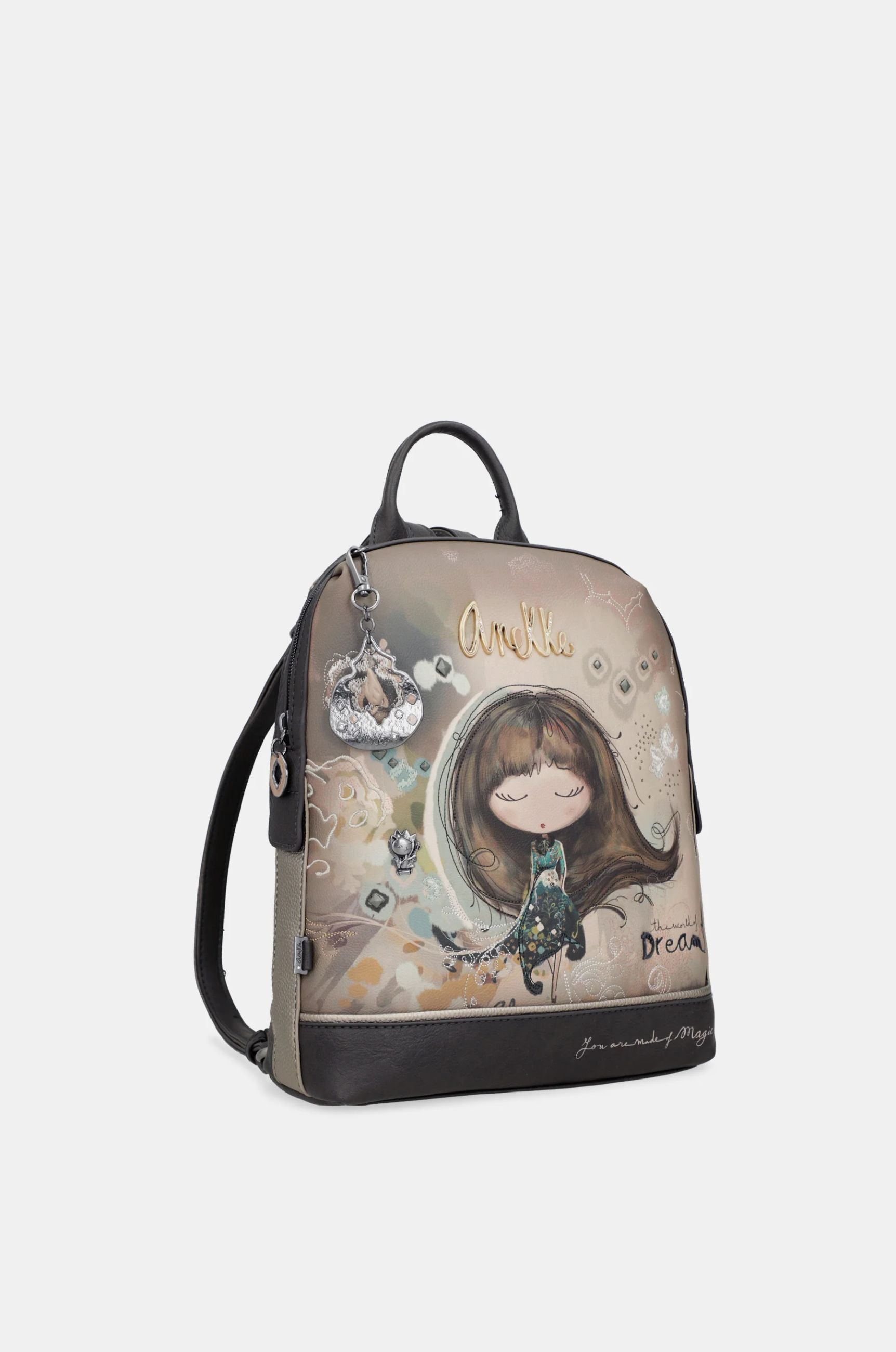 Zaino Anekke The World of Dreams con base rinforzata Marrone TU | Giò Fashion