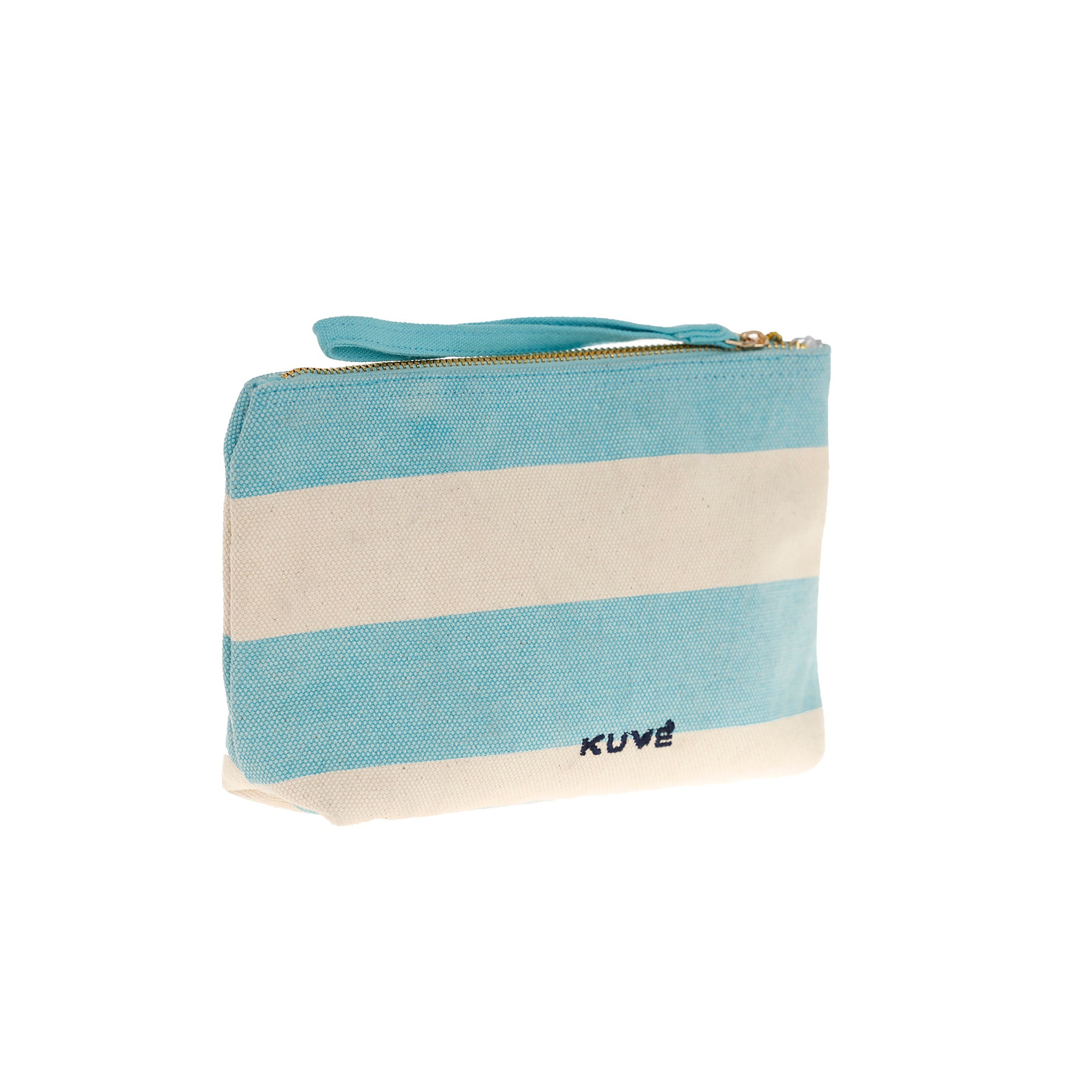 Beauty case Kuve' Horizon Stripe in ecopelle