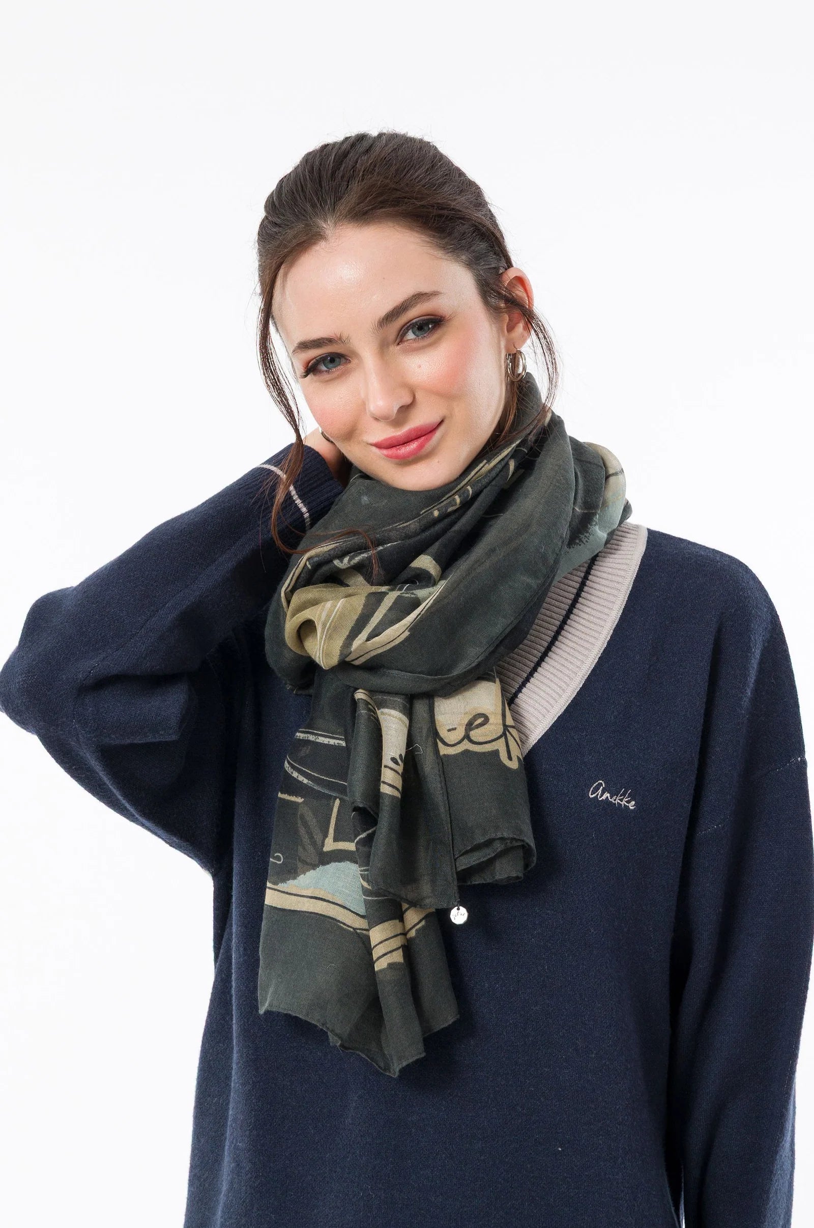Foulard Donna Anekke Morbido e Leggero