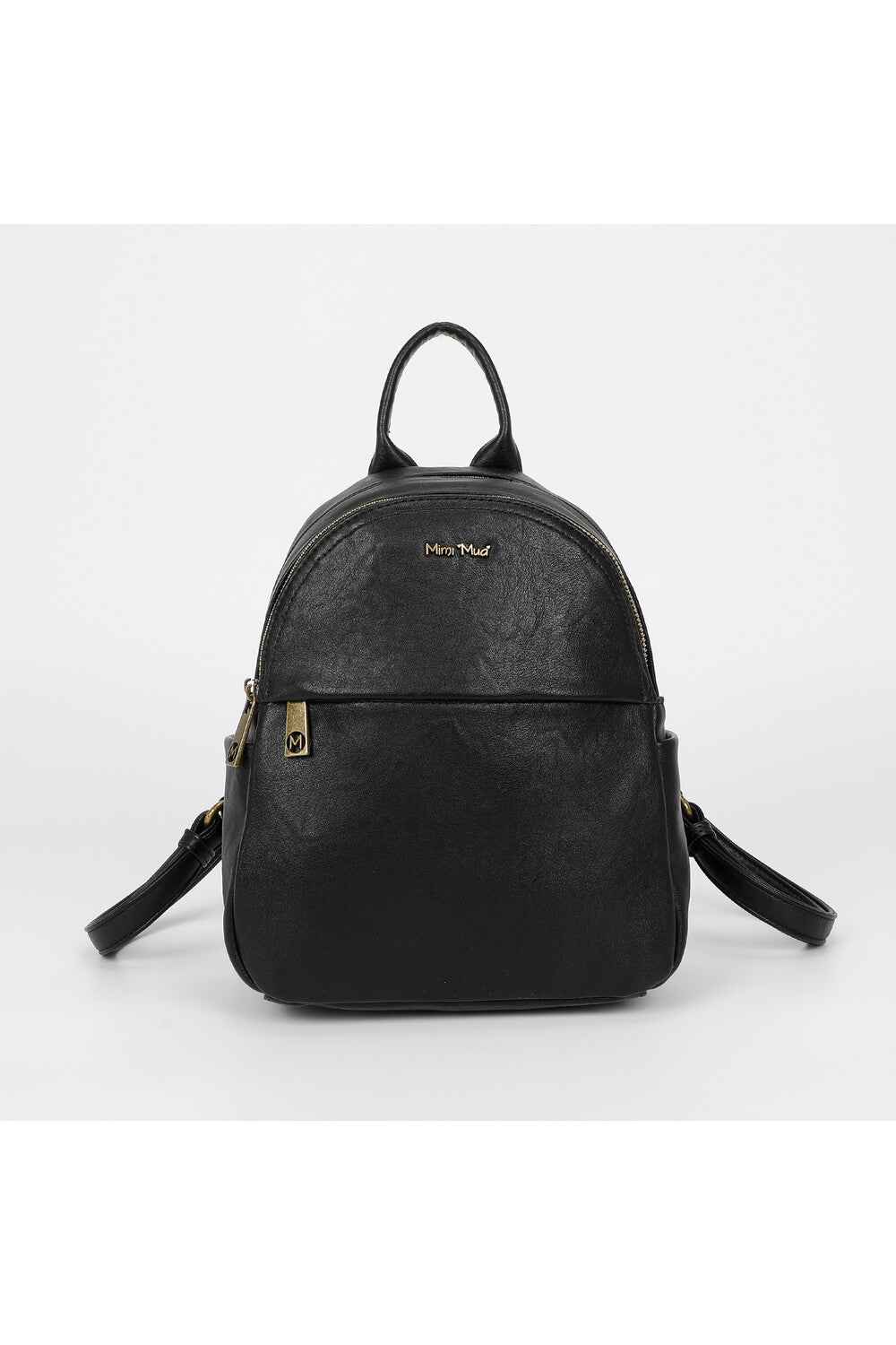 Zaino Mimi Mua elegante con chiusura zip NERO TU | Giò Fashion