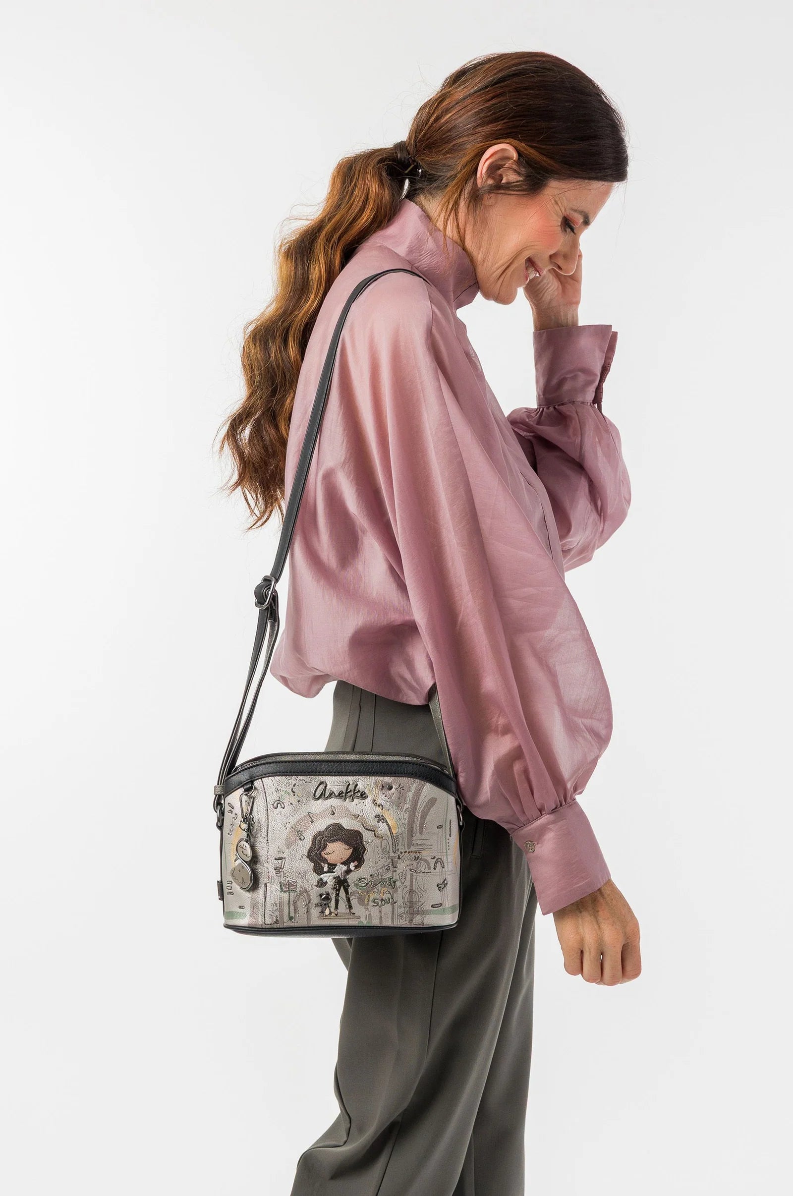 Borsa a Tracolla Donna Anekke con 3 Scomparti