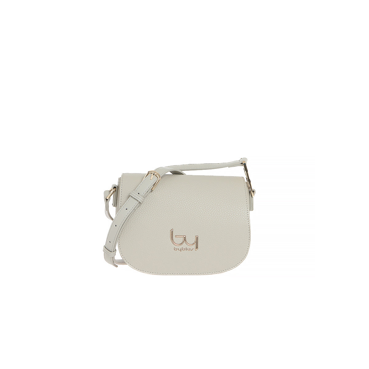 Borsa a tracolla By Byblos con patta e logo frontale AZZURRO TU | Giò Fashion
