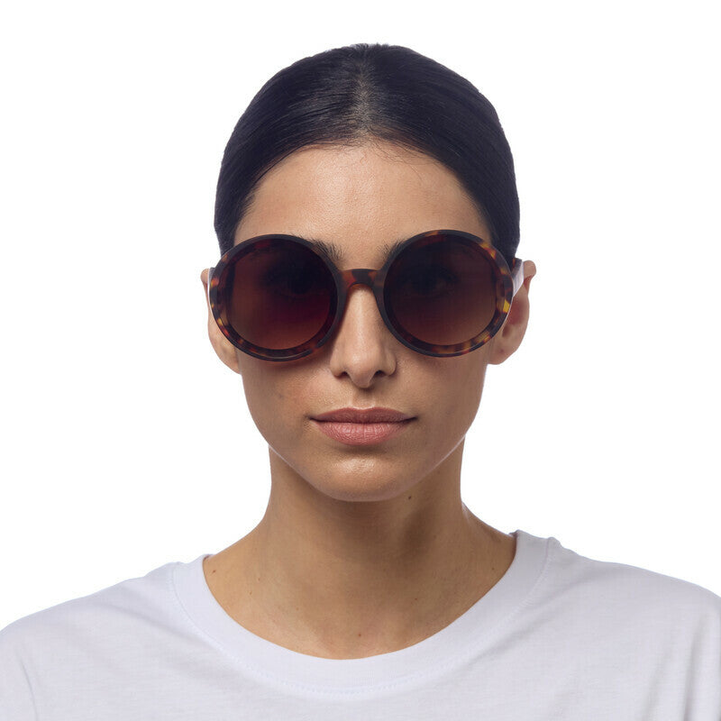 OKKIA Monica Round Occhiali da Sole Donna Oversize con Lenti Sfumate e Protezione UV400