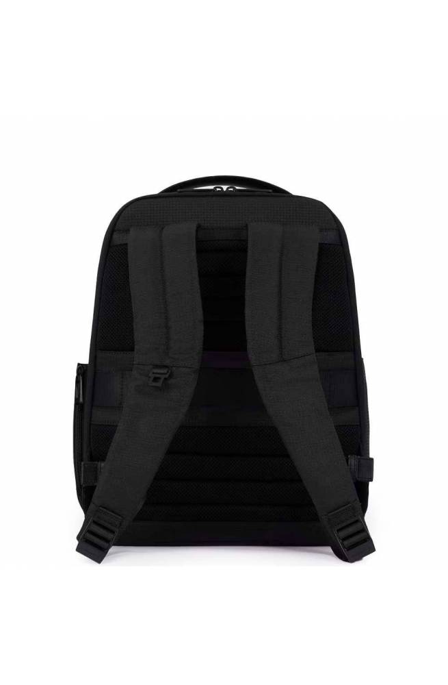 Zaino porta computer Piquadro in tessuto riciclato con tasche organizzate