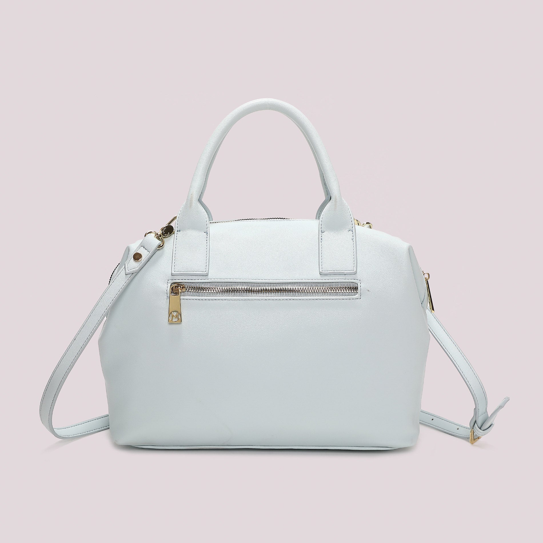 Borsa a mano donna Mimi Mua con tracolla e motivo trapuntato stile elegante CELESTE TU | Giò Fashion