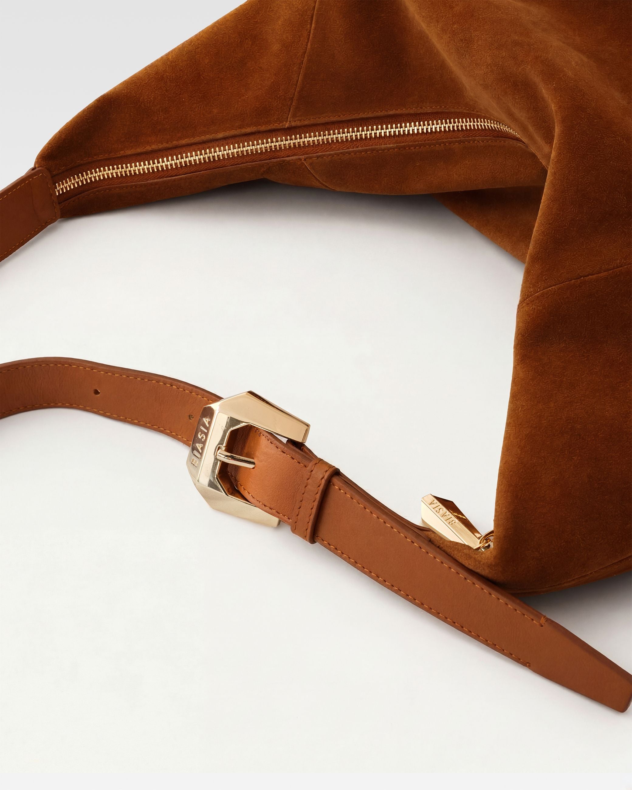 Borsa Hobo Donna BIASIA Croissant in Pelle